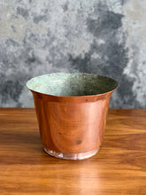 Load image into Gallery viewer, Vintage Copper Planter