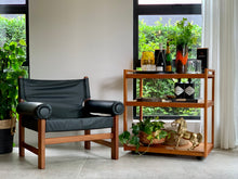 Load image into Gallery viewer, Teak Drinks Cart