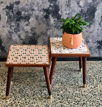 Load image into Gallery viewer, Retro Mosaic side tables