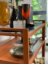 Load image into Gallery viewer, Teak Drinks Cart
