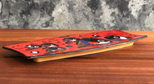 Load image into Gallery viewer, Franco Rufinelli school of fish art ceramic plate