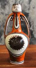 Load image into Gallery viewer, La Musa orange Italian Mid-Century ceramic vase