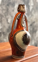 Load image into Gallery viewer, La Musa orange Italian Mid-Century ceramic vase