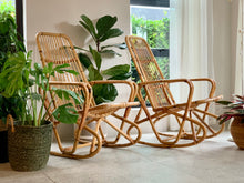Load image into Gallery viewer, Vintage Cane Rocker