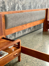 Load image into Gallery viewer, Mid-Century Artecasa King Headboard & Frame