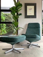 Load image into Gallery viewer, Mid-Century Occasional Chair & Stool