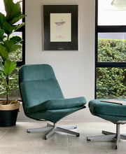 Load image into Gallery viewer, Mid-Century Occasional Chair & Stool
