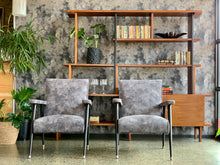 Load image into Gallery viewer, Pair of Mid-century armchairs