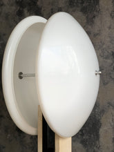 Load image into Gallery viewer, Mid-century Travertine & Brass Lamp