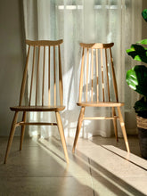 Load image into Gallery viewer, Pair of Ercol Dining Chairs