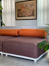 Load image into Gallery viewer, A Pair of Large Modular Lounge Chairs