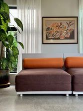 Load image into Gallery viewer, A Pair of Large Modular Lounge Chairs