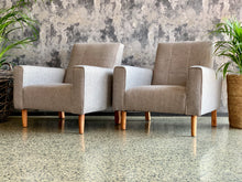 Load image into Gallery viewer, Pair of retro occasional chairs