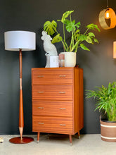 Load image into Gallery viewer, Mahogany Standing Lamp