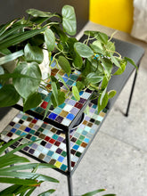 Load image into Gallery viewer, Steel Mosaic two-tiered Table / seat