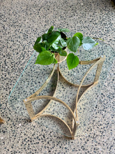 Load image into Gallery viewer, Pair of Brass & Glass Side Tables
