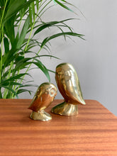 Load image into Gallery viewer, Pair Of Vintage Brass Owls
