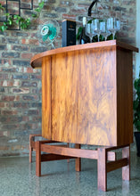 Load image into Gallery viewer, Mid-Century Entertainment Counter & Stools