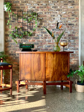 Load image into Gallery viewer, Mid-Century Entertainment Counter & Stools