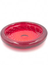 Load image into Gallery viewer, Red WhiteFriars Flat Bowl