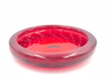 Load image into Gallery viewer, Red WhiteFriars Flat Bowl