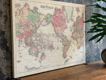 Load image into Gallery viewer, Hanging World Map