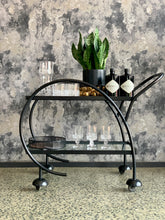 Load image into Gallery viewer, Art Deco Drinks Trolley