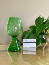 Load image into Gallery viewer, Green Glass Vase
