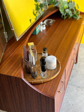 Load image into Gallery viewer, Mid-Century “Meredew” Dressing Chest & Swivel side Mirrors
