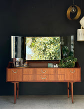 Load image into Gallery viewer, Mid-Century “Meredew” Dressing Chest & Swivel side Mirrors