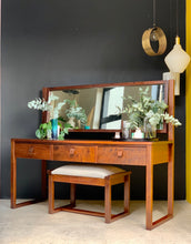 Load image into Gallery viewer, Imbuia Dresser & Stool