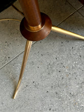 Load image into Gallery viewer, Mid-Century Floor Lamp with Brass Feet