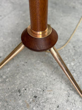 Load image into Gallery viewer, Mid-Century Floor Lamp with Brass Feet