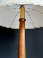Load image into Gallery viewer, Mid-Century Floor Lamp with Brass Feet