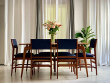 Load image into Gallery viewer, Mid-Century Sapele Dining Set