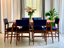 Load image into Gallery viewer, Mid-Century Sapele Dining Set