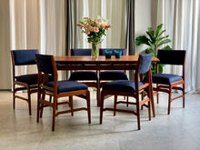 Load image into Gallery viewer, Mid-Century Sapele Dining Set