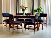 Load image into Gallery viewer, Mid-Century Sapele Dining Set