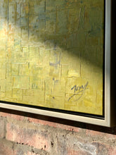 Load image into Gallery viewer, Yellow Abstract Modernist Painting