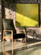 Load image into Gallery viewer, Yellow Abstract Modernist Painting