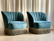 Load image into Gallery viewer, Pair Of Vintage Armchairs