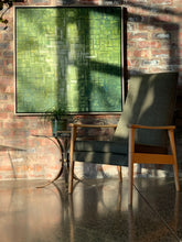 Load image into Gallery viewer, Green Abstract Modernist Painting