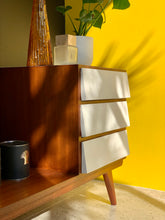 Load image into Gallery viewer, Retro Dresser With Mirror