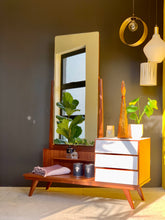 Load image into Gallery viewer, Retro Dresser With Mirror