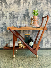 Load image into Gallery viewer, Mid-Century Drinks Trolley