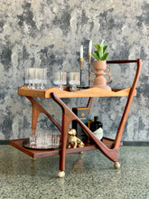 Load image into Gallery viewer, Mid-Century Drinks Trolley