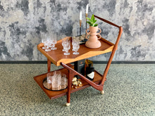 Load image into Gallery viewer, Mid-Century Drinks Trolley