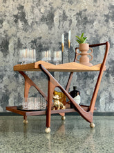 Load image into Gallery viewer, Mid-Century Drinks Trolley