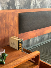 Load image into Gallery viewer, Mid-Century King size Headboard & Bed set