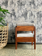 Load image into Gallery viewer, Set of two retro stacking stools